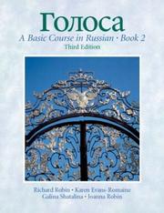 Cover of: Golosa by Richard M. Robin, Joanna M. Robin, Karen Evans-Romaine, Galina Shatalina, Richard Robin, Joanna Robin