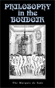 Cover of: Philosophy in the Boudoir