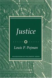 Cover of: Justice (Foundations of Philosophy)