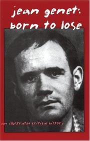 Cover of: Jean Genet by Jeremy Reed
