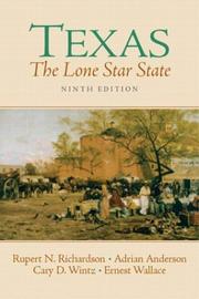 Cover of: Texas: the Lone Star State