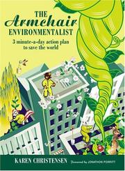 Cover of: The Armchair Environmentalist by Karen Christensen
