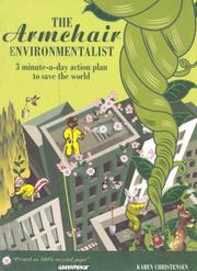 Cover of: Armchair Environmentalist: 3 Minute a Day Action Plan to Save the World