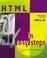 Cover of: HTML in Easy Steps (In Easy Steps)