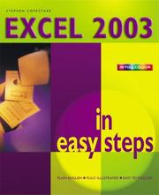 Cover of: Excel 2003 in Easy Steps by Stephen Copestake