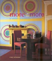 Cover of: More is more: an antidote to minimalism