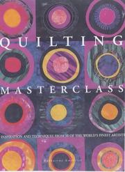 Cover of: Quilting Masterclass by Katherine Guerrier