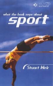 Cover of: What the Book Says About Sport by Stuart Weir