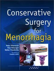 Cover of: Conservative Surgery for Menorrhagia