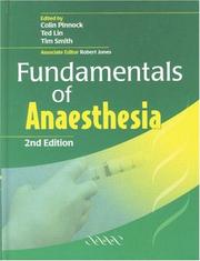 Cover of: Fundamentals of Anaesthesia by 