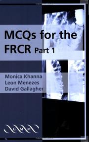 Cover of: MCQs for the FRCR part 1