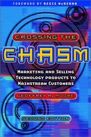 Cover of: Crossing the Chasm by Geoffrey A. Moore