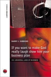 Cover of: If You Want to Make God Really Laugh Show Him Your Business Plan