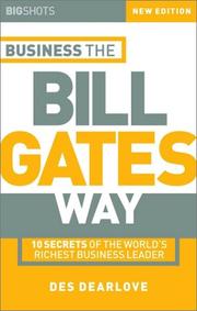Cover of: Big Shots: Business the Bill Gates Way