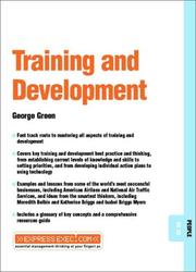 Cover of: Training & Development