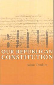 Cover of: Our republican constitution