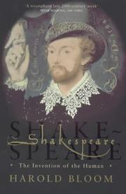 Cover of: SHAKESPEARE  by Harold Bloom