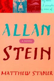Cover of: Allan Stein by Matthew Stadler