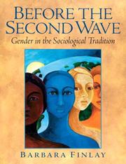Cover of: Before the Second Wave by Barbara Finlay