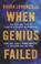 Cover of: When Genius Failed