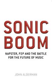 Cover of: Sonic Boom by John Alderman