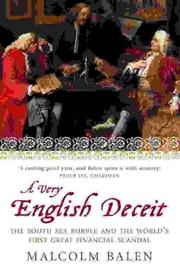 A very English deceit by Malcolm Balen