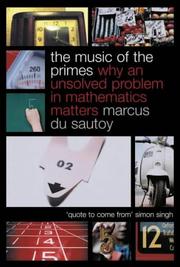 Cover of: The Music of the Primes by Marcus du Sautoy, Marcus du Sautoy