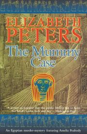 Cover of: The Mummy Case (Amelia Peabody Murder Mystery)