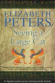 Cover of: Seeing a Large Cat by Elizabeth Peters