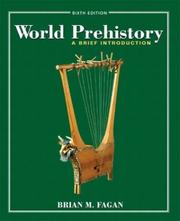 Cover of: World Prehistory by Brian M. Fagan