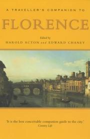 Cover of: A Travellers Companion to Florence (Traveller's Companion)