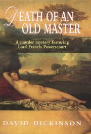 Cover of: Death of an Old Master (Lord Francis Powerscourt Mystery) by David Dickinson