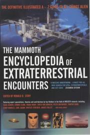 Cover of: The Mammoth Encyclopedia of Extraterrestrial Encounters