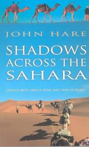 Cover of: Shadows Across the Sahara by John Hare