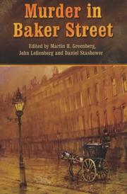 Cover of: Murder in Baker Street by edited by Martin Greenberg, Jon L. Lellenberg, Daniel Stashower.