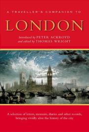 Cover of: A Traveller's Companion to London