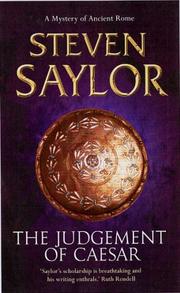 The judgement of Caesar by Steven Saylor