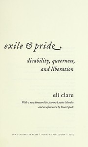 Cover of: Exile and pride | Eli Clare