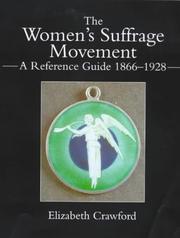 Cover of: Women's Suffrage Movement by Elizab Crawford