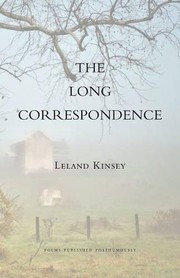 Cover of: Last Correspondence: poems