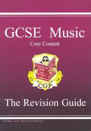 Cover of: GCSE Core Content Music (Revision Guide)