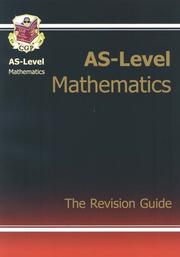 Cover of: AS Maths (As Revision Guides)