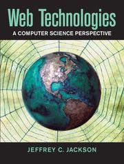 Cover of: Web Technologies by Jeffrey C. Jackson, Jeffrey C. Jackson