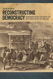 Cover of: Reconstructing Democracy by Justin Behrend