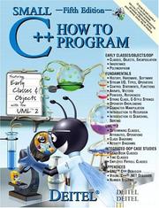 Cover of: Small C++ How to Program (5th Edition) (How to Program)