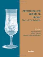 Cover of: Advertising and identity in Europe: the I of the beholder