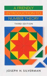 Cover of: Friendly Introduction to Number Theory, A (3rd Edition)