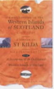 Cover of: Description of the Western Islands of Scotland, | Martin Martin