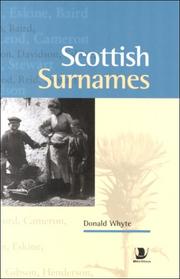 Cover of: Scottish Surnames by Donald Whyte