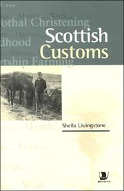Cover of: Scottish customs